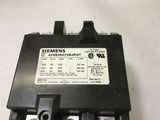 SIEMENS 42GE35AF364RGT CONTACTOR SERIES D 120V COIL 3 PH 60 HP 480 V