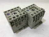 ALLEN-BRADLEY 100-MO9N*3 CONTACTOR SER A 120V 60HZ COIL LOT OF 2