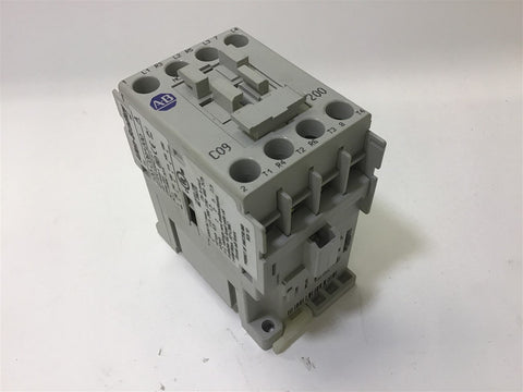 ALLEN-BRADLEY 100-C09*200 CONTACTOR SER A 120V 60HZ COIL