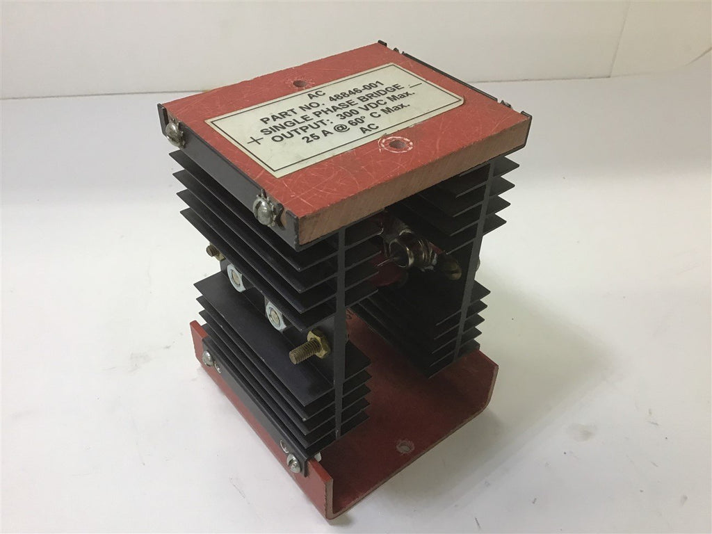 Single Phase Bridge 48846-001 300 VDC 25 A