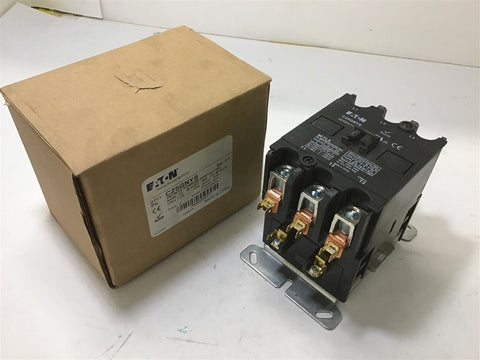EATON C25GNY9 DEFINITE PURPOSE CONTACTOR 90 AMP 3 P 600 V 24 VAC COIL