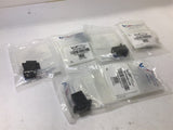 L-COM GLOBAL CONNECTIVITY ECF504B-UAB MODULAR COUPLER LOT OF 6