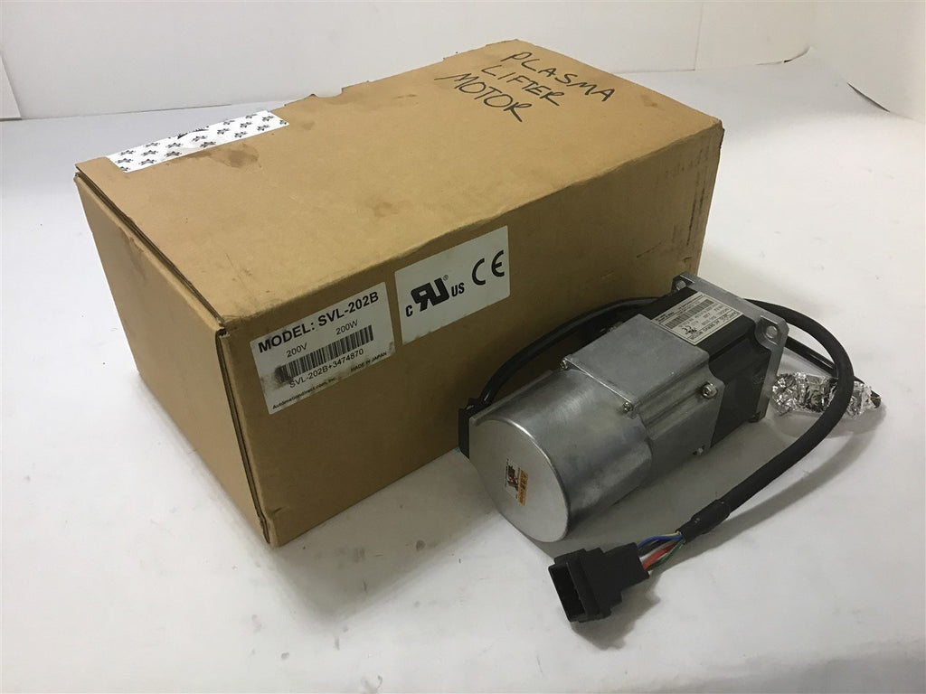 SURE SERVO SVL-202B AC SERVO MOTOR 0.2 KW 200 V 1.7 A 3000 Rpm