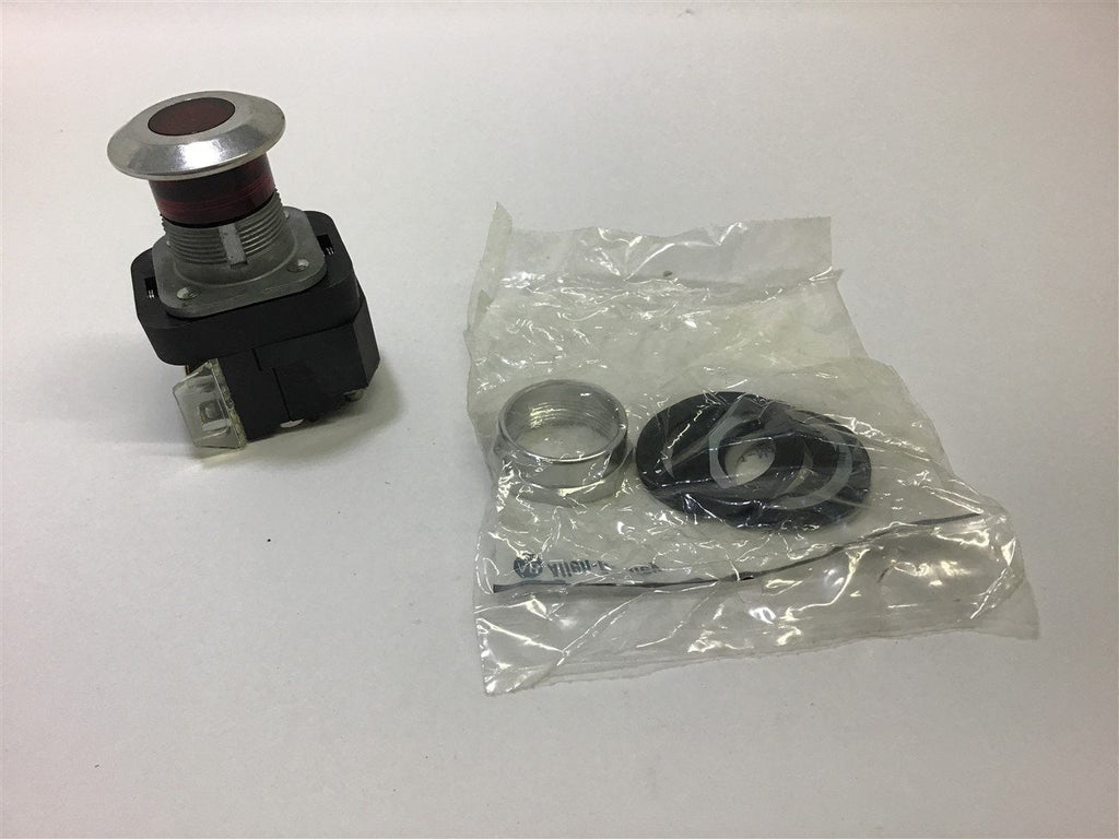 Allen-Bradley 800T-FXP16RA1 Pushbutton Push/Pull Ser T