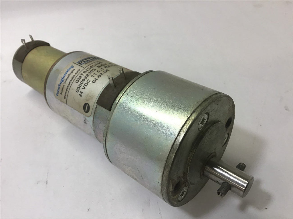 PennEngineering GMT9434L198 Rev A 24 VDC 11.5:1 Ratio Gear Motor