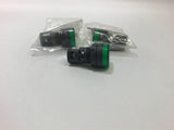 Dayton 22NZ04 Indicator Light 22MM Green 120 VAC Lot of 3