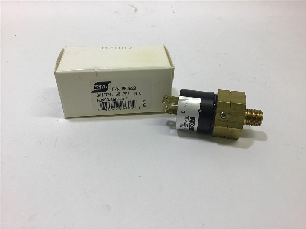 ESAB 952920 Pressure Switch 50 PSI