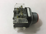 Allen-Bradley 800T-A6B 30mm Momentary Push Button 800T PB Flush Head Red