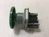 Allen Bradley 800T-D1JD1 Push Button Type 4,13 Jumbo Mushroom Head Green 600V