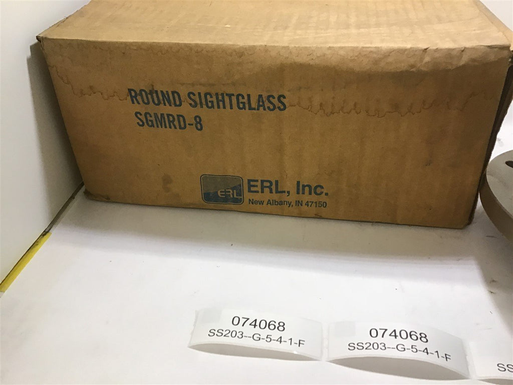 ERL Inc. Round SightGlass SGMRD-8