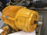 Reuland N97-H0336A Hoist Motor 75 HP 1200 RPM 6P 460 V 444TX Frame 3 Ph 60 Hz