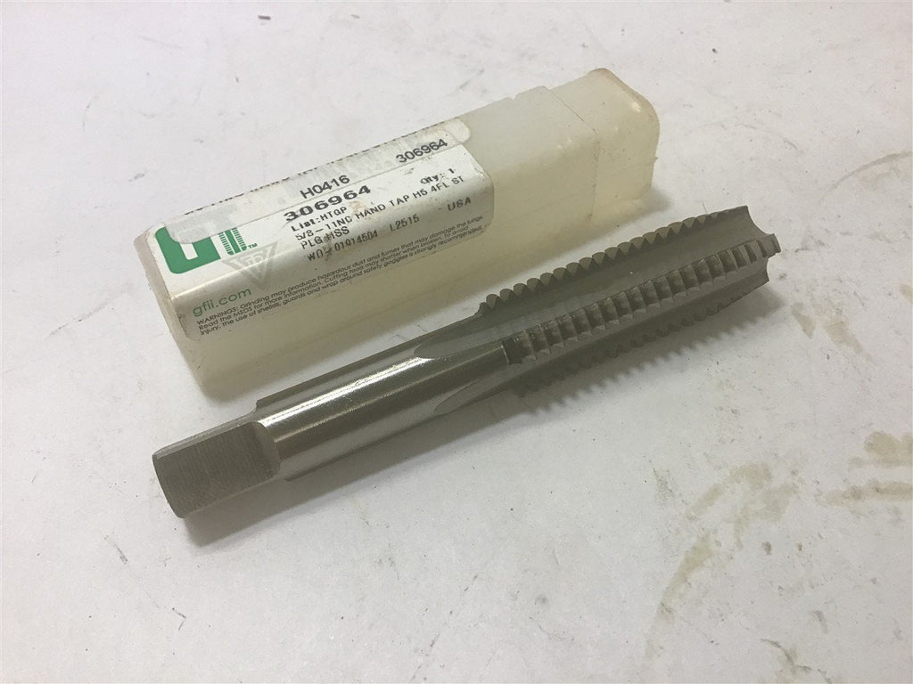 GFII 5/8-11 NC Hand Tap H54FL ST PLG HSS