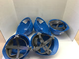 MSA Blue First Responder Hard Hat size medium Lot of 5