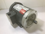 Marathon D393 AC Motor 1 HP 3450 RPM 2 P 208 - 230 / 460 V 56C 3 Ph 60 Hz TEFC