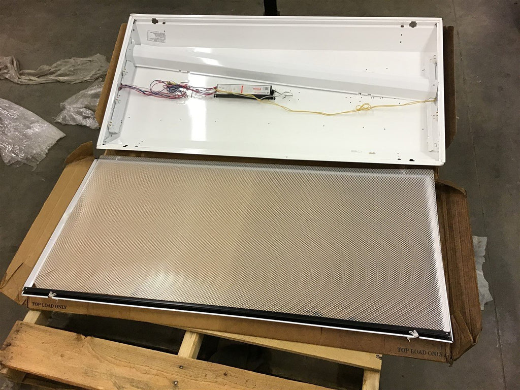 Lithonia Lighting 2GT8 4 32 A12 MVOLT 1/4 GEUS Recessed Troffer 120-277 Volt