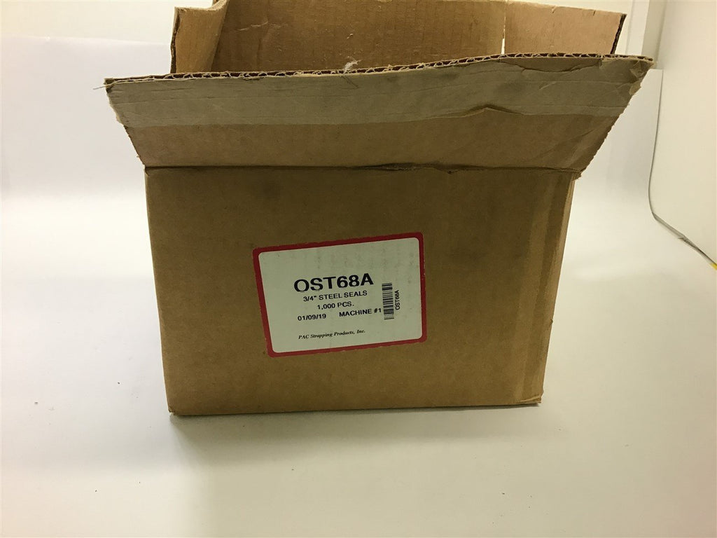 PAC Strapping Products OST68A 3/4" Steel Seals