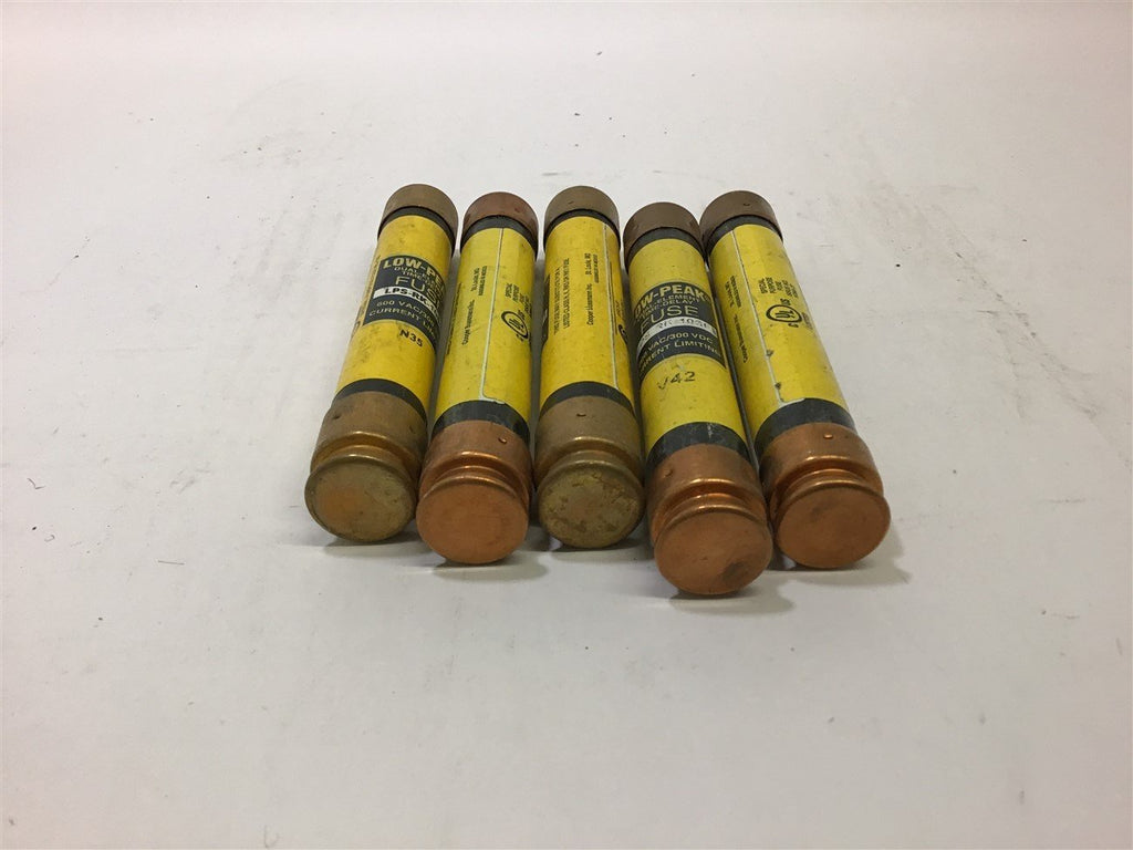 Low-Peak LPS-RK-10SP Fuse 600 VAC Lot of 5