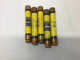 Low-Peak LPS-RK-10SP Fuse 600 VAC Lot of 5
