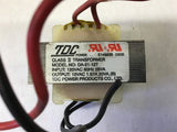 TDC DA-21-12T Transformer 120 V 28 Va Input 12 V 20 VA 1.67A Output