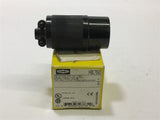 Hubbell HBL7593 Black Midget Twist-Lock Connector 15 A 125 V 2P