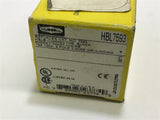 Hubbell HBL7593 Black Midget Twist-Lock Connector 15 A 125 V 2P