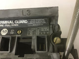 Allen-Bradley 1494V-DS100 Ser B Line Terminal Guard w/ 100 Amp Fuses