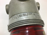 Killark Electric VRG-100 Red Glass Globe