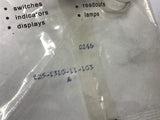 Dialight 125-1310-11-103 Panel Mount Indicator Base Lot of 6