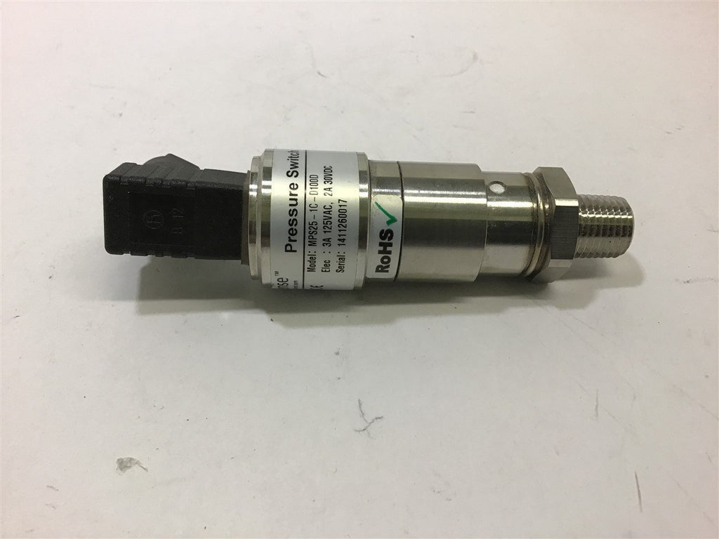MPS25-1C-D100D Pressure Switch 3A 125 VAC