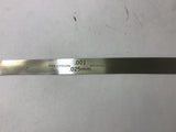 Precision 19119 Tempered Feeler Gage .001" 0.025 mm 10 Pcs