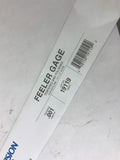 Precision 19119 Tempered Feeler Gage .001" 0.025 mm 10 Pcs