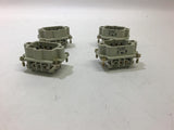 H-BE 6 SS 10190000 500/6KV/3 Connector Plug Lot of 4