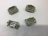 H-BE 6 SS 10190000 500/6KV/3 Connector Plug Lot of 4