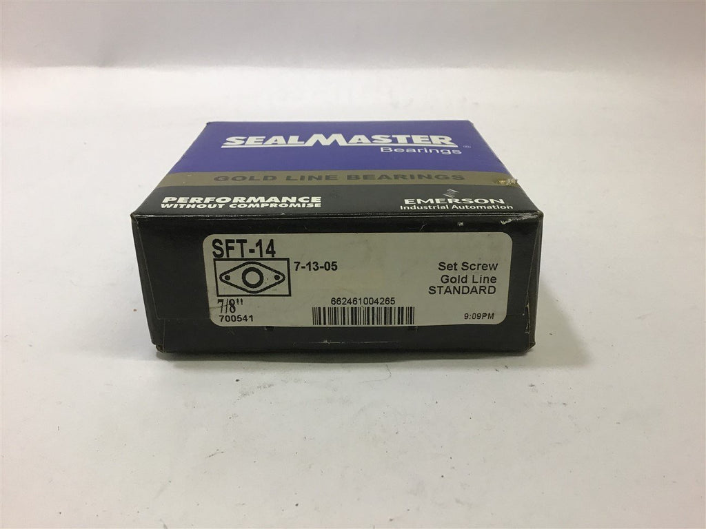 Seal Master SFT-14 7/8" 2 Bolt Bearing