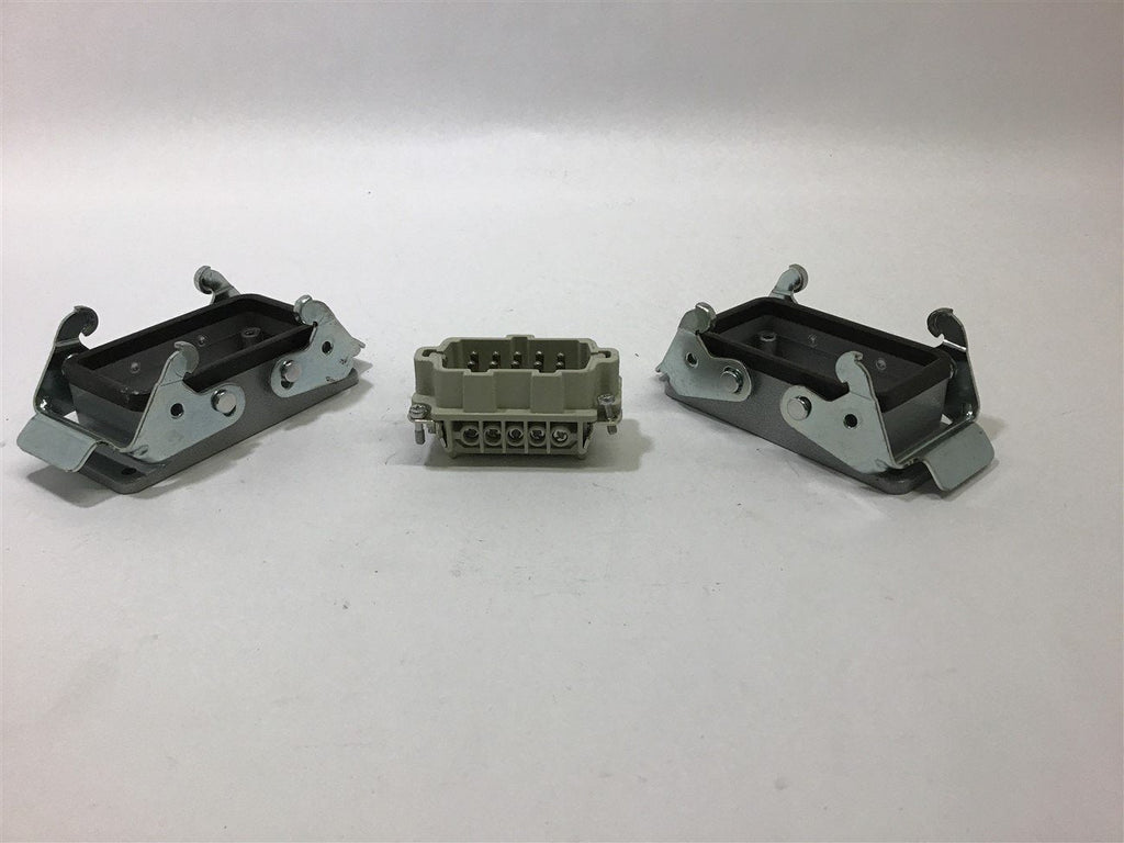 Epic H-BE 10 SS Connector 16 A 6 KV with 2 Housings