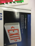 Eaton LPX7SD Sure-Lites LED Red and Green Exit Sign 120/240/277 V