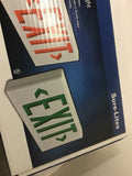 Eaton LPX7SD Sure-Lites LED Red and Green Exit Sign 120/240/277 V