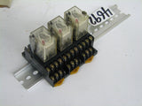 OMRON RELAYS  -  MY4N - DIN MOUNTED - MAX. 5A250V - 100/110 VAC - 1521YT  -  USE