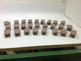 Adco 863 K250 Tab Plastic Table Top Conveyor Chain Link Lot Of 26