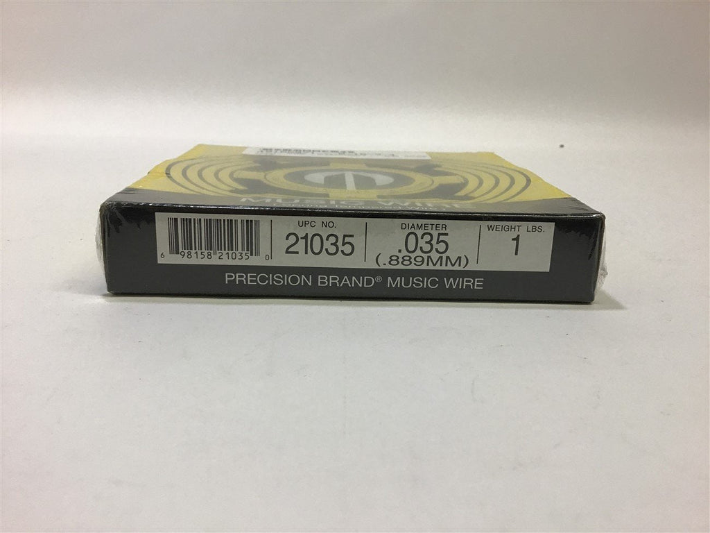 Precision Brand 10166971-B-16-3-4 Roll Music Wire 0.03 Gauge 1 lbs