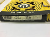 Precision Brand 21059 Roll Music Wire 0.059 Diam 1 lbs