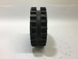 Regina Z25 Plastic Chain Double Row Sprocket 1-1/4" Bore D321470