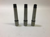 Phase II MT2-JT3 Taper Drill Chuck Arbor Lot of 3