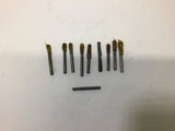 3/16" End Mills 1.8" Long Lot of 10