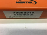 Hertel 79892840 Carb Jobber Drill 1/2" 118D
