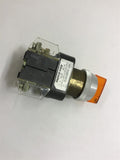 Allen-Bradley 800T-24JAH91KB7AX 24 VAC 2 Position Selector Switch