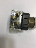 Allen-Bradley 800T-24JAH91KB7AX 24 VAC 2 Position Selector Switch