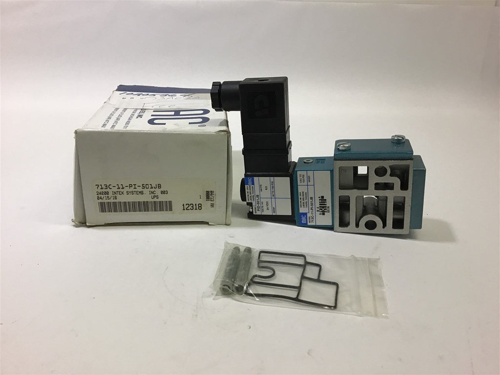 Mac 713C-11-PI-501JB Valve with PID-501JB with 24 VDC 6 W