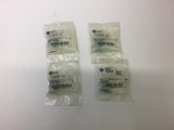 Allen-Bradley 800T-n41 Pushbutton Illuminated Green head Cap Lot of 4
