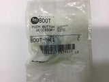 Allen-Bradley 800T-n41 Pushbutton Illuminated Green head Cap Lot of 4